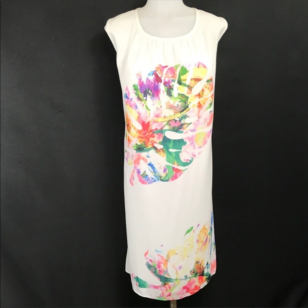 Beetle Beetle Swing Dress Feathered Palm Small NWT - Picture 3 of 6